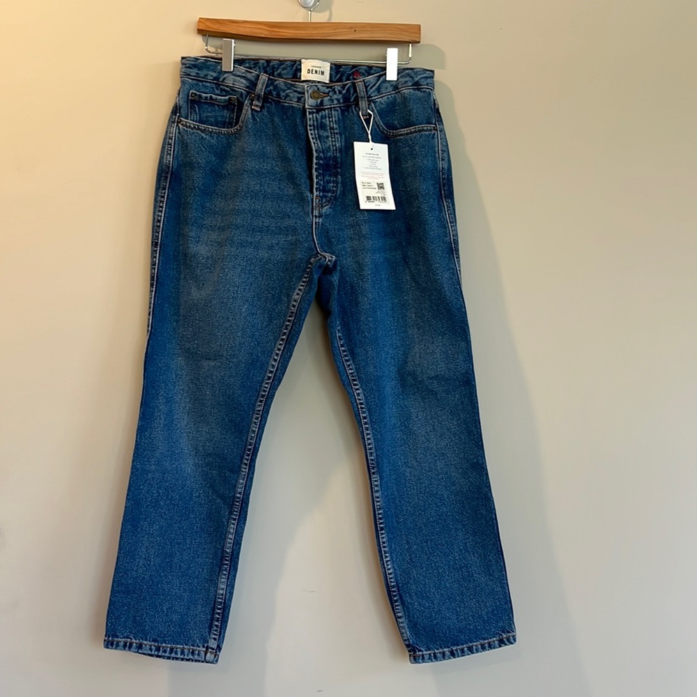 Sezane Brut Sexy Jeans in Bleu Denim (NWT)